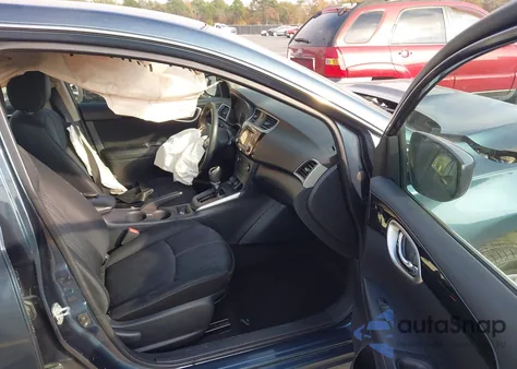 2016 Nissan Sentra Sv from USA, damaged, VIN 3N1AB7AP6GY250915